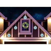 LED Petal Balls 10cm 5pc Twinkle Cool-Warm