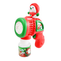 LED Bubble Gun Santa or Snowman