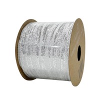 Ribbon Silver Frost 63mmx2.7m..