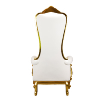 Santa Chair Cream w/Gold 180cm