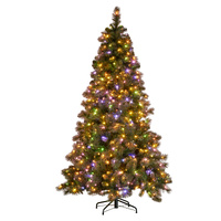 7.5FT Champagne Bristle Christmas Tree
