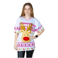 T-Shirt ugly dbl side print adults