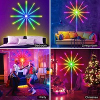 USB Fireworks Light 180 LED 150x50cm