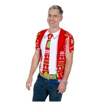 T-Shirt ugly dbl side print adults
