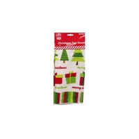 Xmas Tea-Towel Print 4Asst