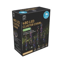 LED Timer Tree Clusters 480 10m 6pc Cool