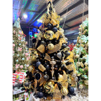 Black & Gold Tree Decoration Kit