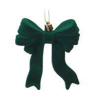 Flocked Bow 10cm
