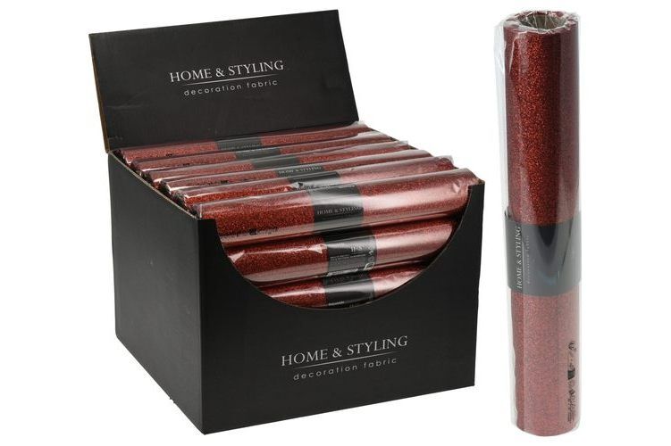 Deco Fabric 28X250Cm Red