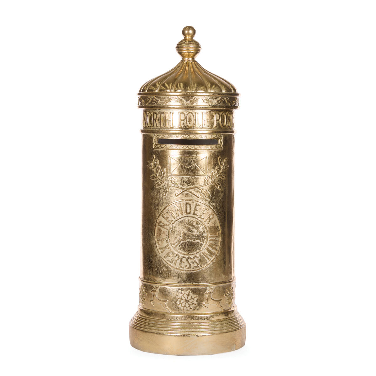 Gilded Santa Mailbox