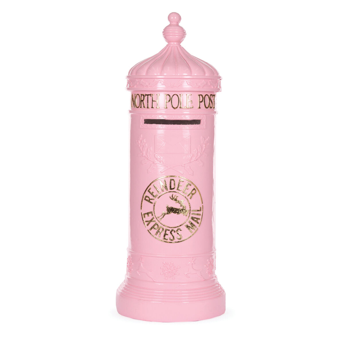 Pink & Gold Mailbox
