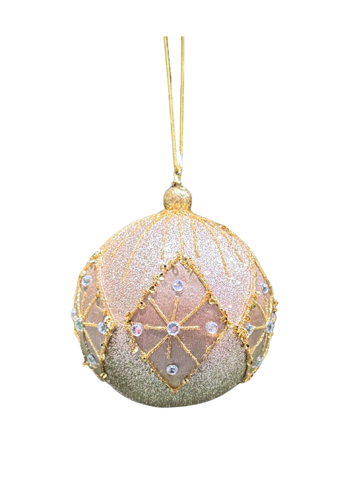 100mm Bauble Gold