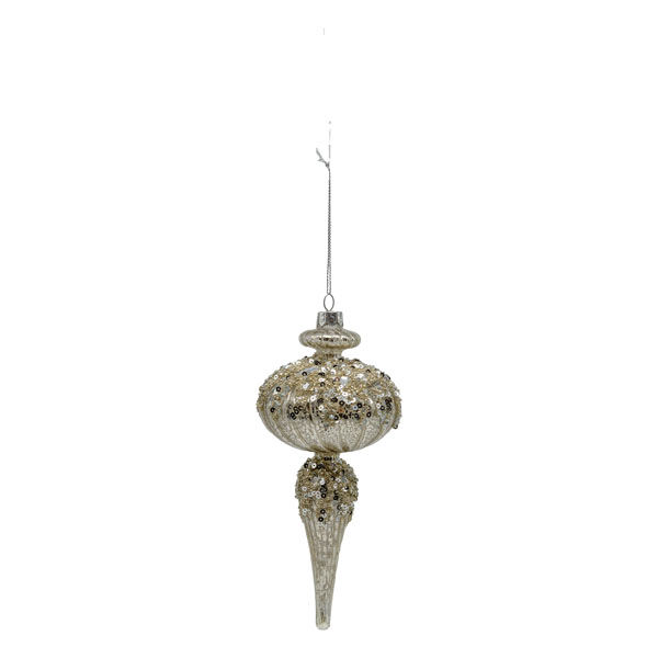 Beaded Finial - 19cm