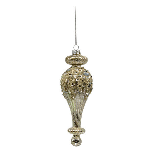 Beaded Finial