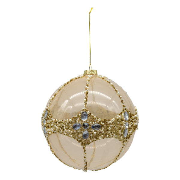 15cm Elegant Pearl Bauble