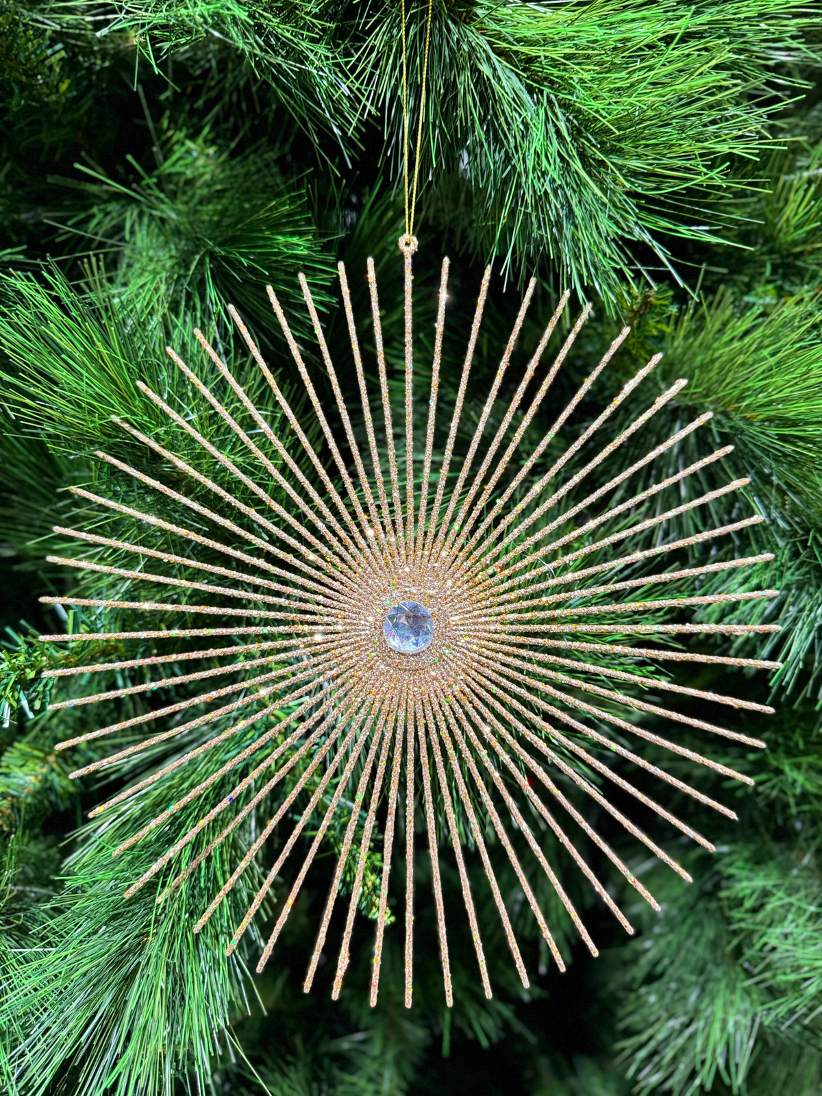 Rays Ornament Champagne 27cm