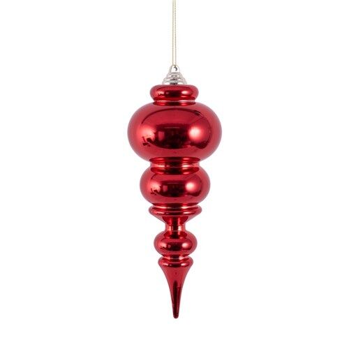 25cm Red Finial