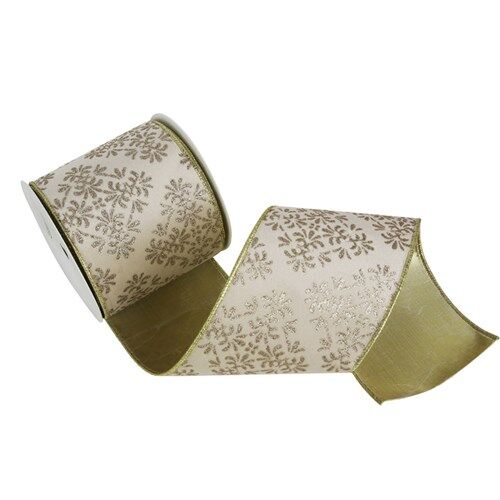 Ivory Velvet Bow with Champagne