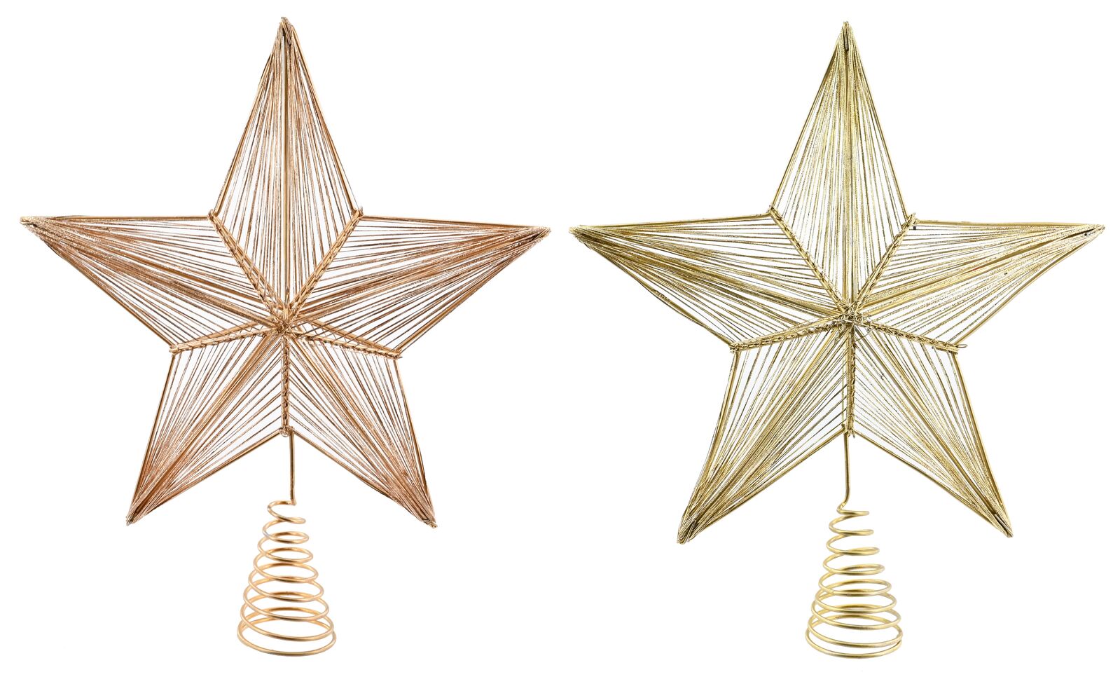 Matte Metallic Tree Topper