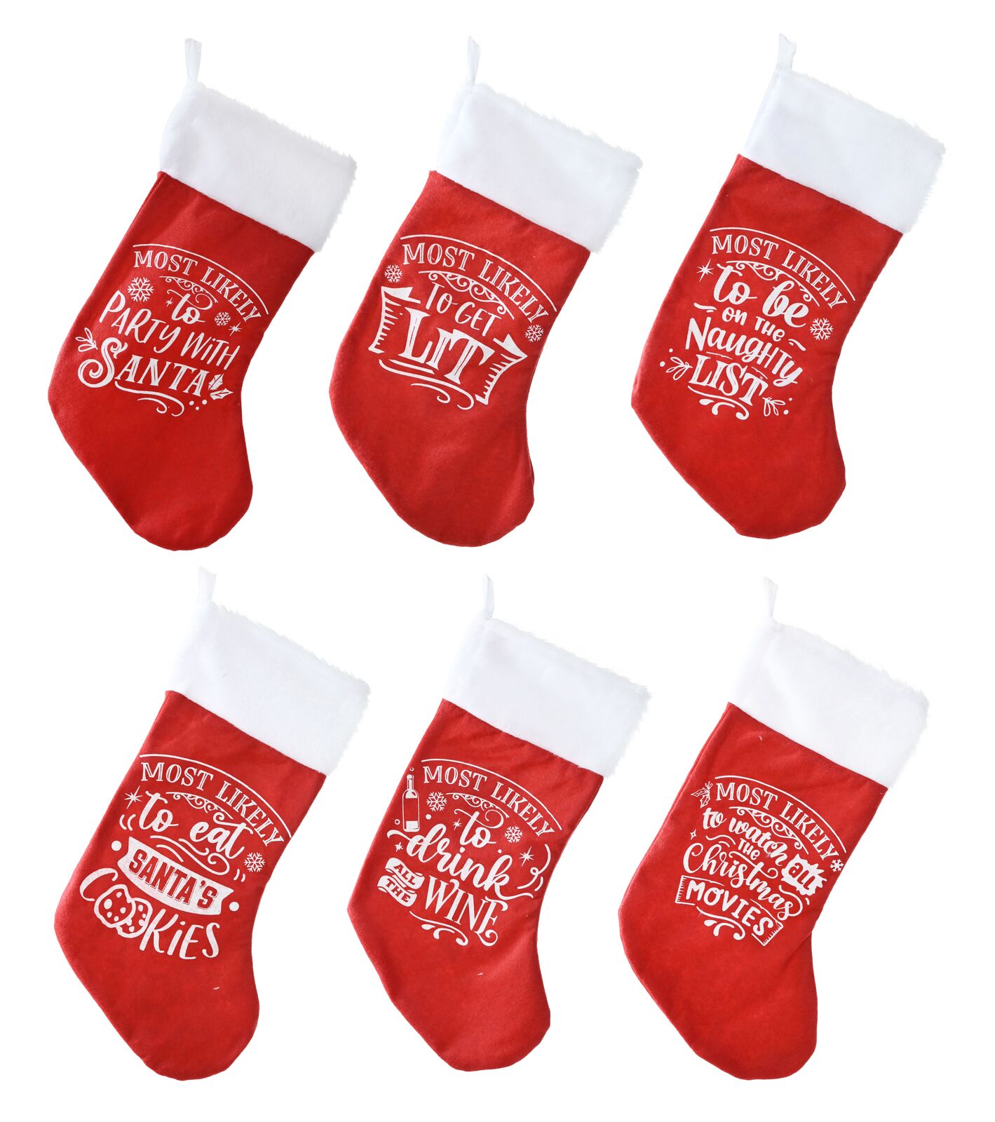 Christmas Stockings - Most Likely to!