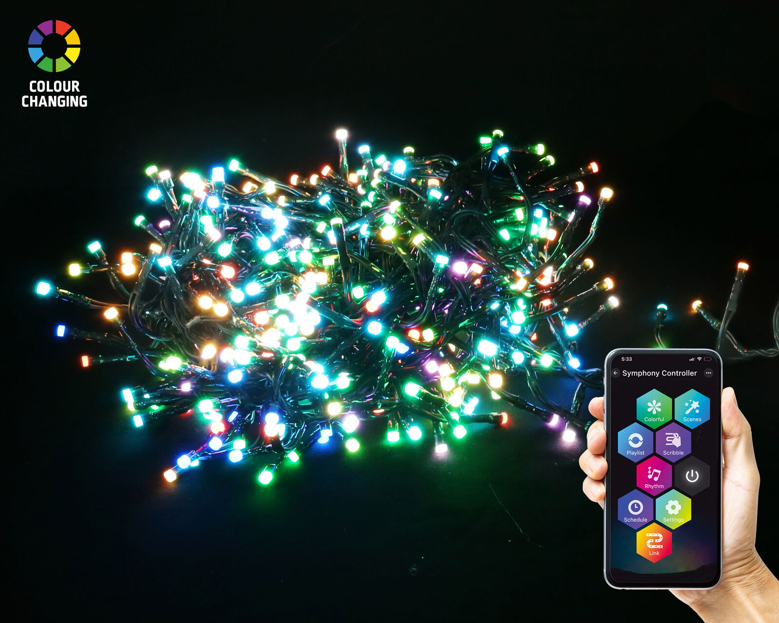 Lightshow Cluster Lights - 500