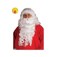 SANTA LONG WIG &amp; BEARD SET