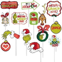 The Grinch Tradition Photo Prop Kit