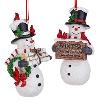 RAZ Countryside Christmas -  Snowman