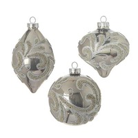 5&quot; Bead Scroll Ornament