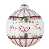 Farm Fresh Christmas Trees Bauble 4&quot;
