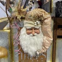 76cm Santa Head Light Pink