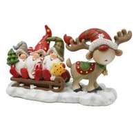 Deer with Sleigh