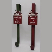 Wreath Hanger w/Mailbox 2 Asst