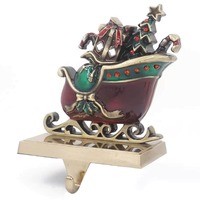 Stocking Hanger Sleigh 16cm