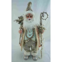 Santa Soft Green 60cm w Music