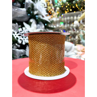 Mesh Gold 4&quot; x 10mts
