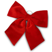 Red Velvet Bow 44cm