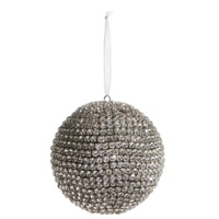 Stunning 4" Jewelled Bauble - RAZ Imports