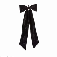 Velvet Bow Black  5' MASSIVE