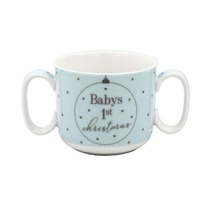 Baby&#39;s 1st Xmas Mug Blue
