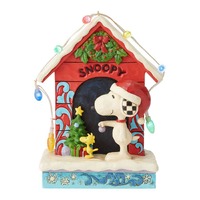 7&quot; Snoopy Lit Dog House