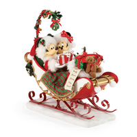 Mickey &amp; Minnie on Sleigh