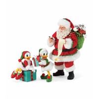 Santa with Daisy &amp; Donald Duck
