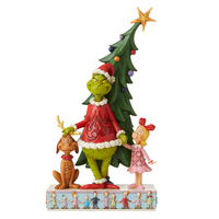 GRINCH, MAX &amp; CINDY WITH TREE