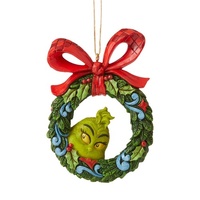 3.5" Grinch with Wreath