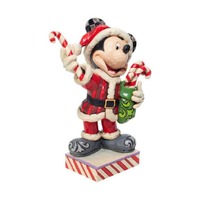 Disney Traditions - Santa Mickey with Candy Canes