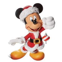 Santa Mickey Mouse Statue 