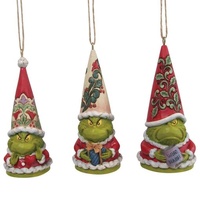 Set 3 Grinch Gnomes