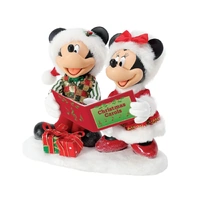 Department 56 - Possible Dreams - Mickey and Minnie Carolling