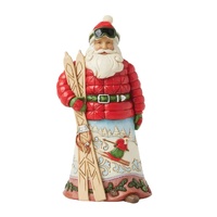 Christmas At The Lodge Santa with Skis!